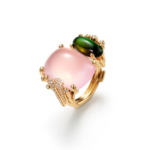 Ole Lynggaard BoHo Ring Double Pavé