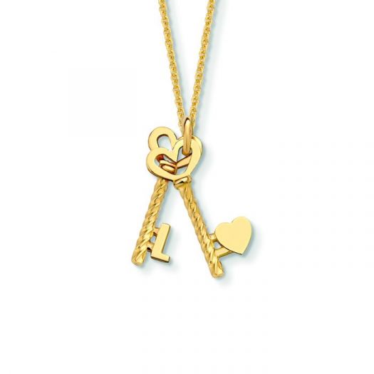 Minitials twee key to my heart collier 