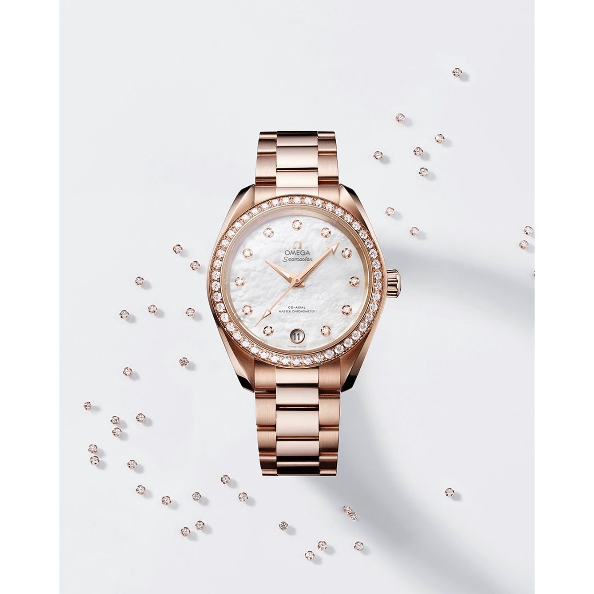 Banner Omega Seamaster dames
