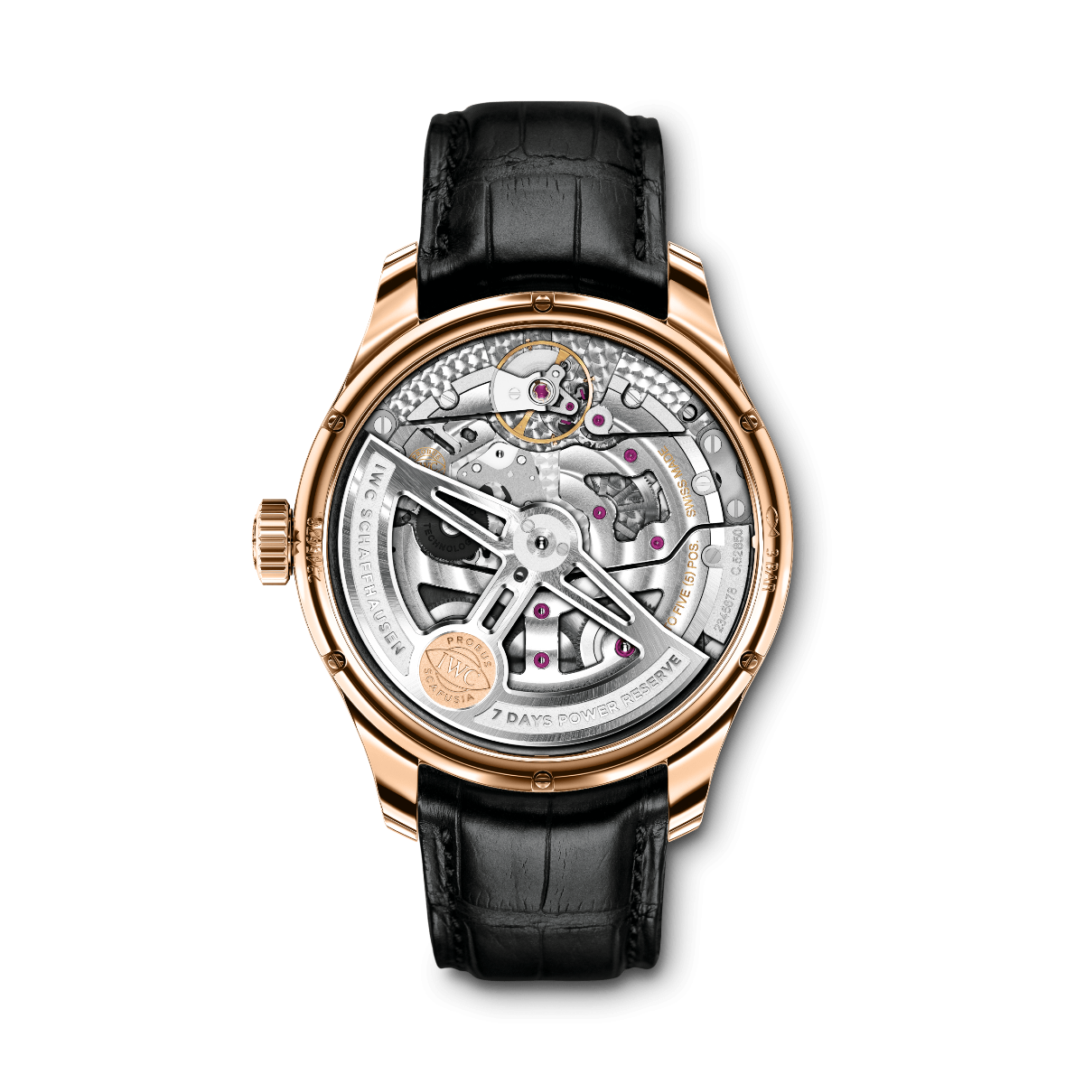 Portugieser Annual Calendar IW503504 ZF Rose Gold White Dial Swiss 52850