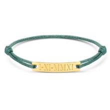 Minitials memory lane satijn armband