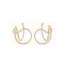 Ole Lynggaard Love Bands earring twisted