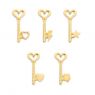 Minitials drie key to my heart collier 
