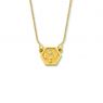 Minitials exagoni diamant collier
