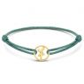 Minitials twee signature armband satijn