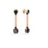 Pomellato Nudo oorhangers Obsidiaan