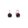 Pomellato Nudo Classic oorhangers Granaat