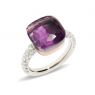 Pomellato Nudo Grande ring Diamonds Amethist