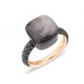 Pomellato Nudo Grande ring obsidiaan