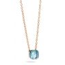 Pomellato Nudo collier Blauwe Topaas