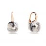 Pomellato Nudo Classic oorhangers Witte topaas