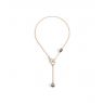 Pomellato Nudo lariat collier Obsidiaan