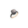 Pomellato Nudo Grande ring obsidiaan