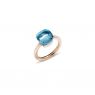 Pomellato Nudo Classic ring Blauw Topaas