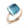 Pomellato Nudo Grande ring Blauwe Topaas